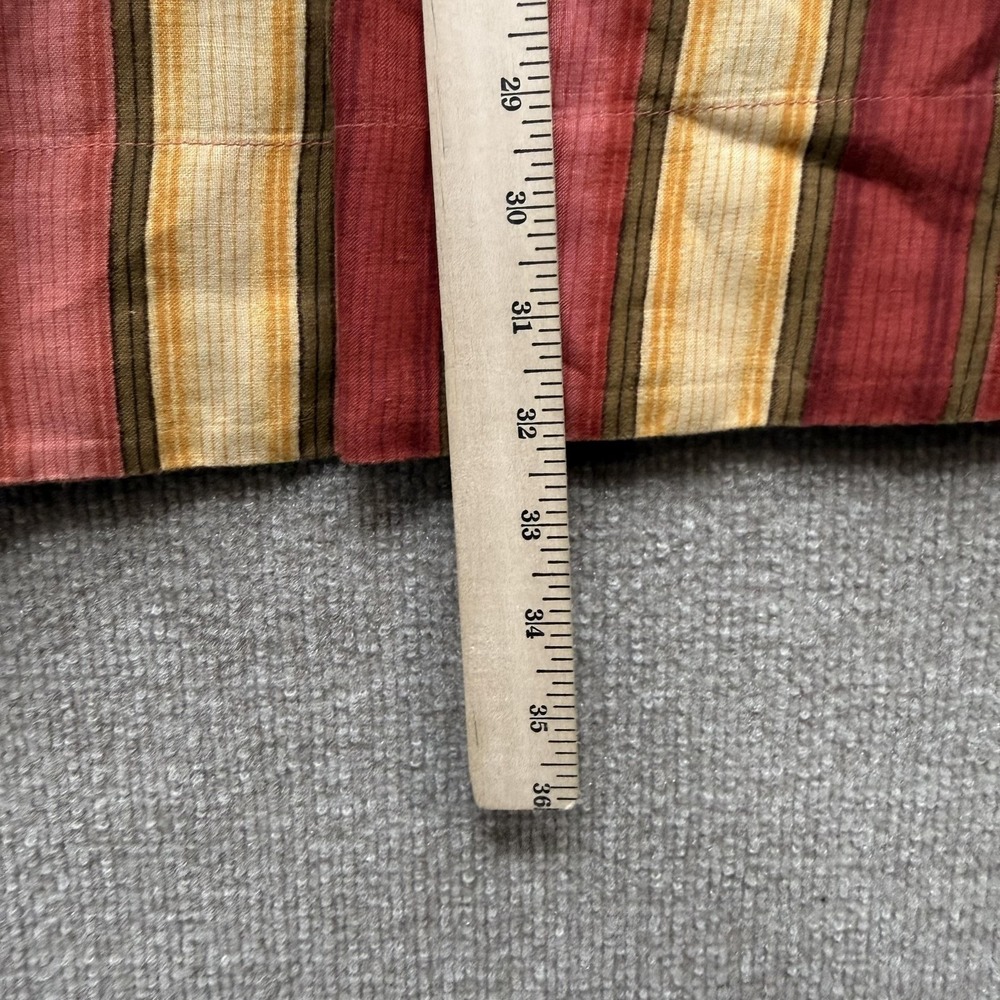 Tommy Bahama Shirt Mens XL Multicolor Stripe Linen Wooden Button Resort Casual - Picture 5 of 9